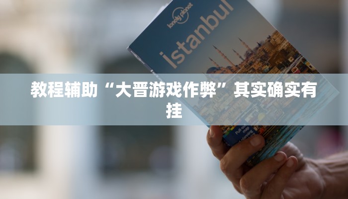 教程辅助“大晋游戏作弊”其实确实有挂 教程辅助“大晋游戏作弊”其实确实有挂