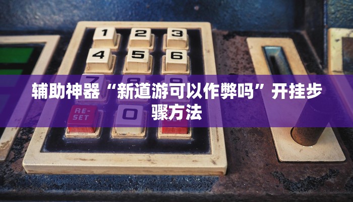 辅助神器“新道游可以作弊吗”开挂步骤方法