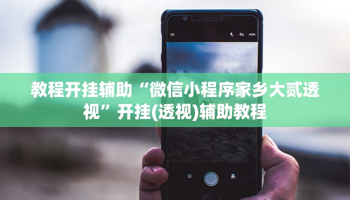 教程开挂辅助“微信小程序家乡大贰透视”开挂(透视)辅助教程 教程开挂辅助“微信小程序家乡大贰透视”开挂(透视)辅助教程