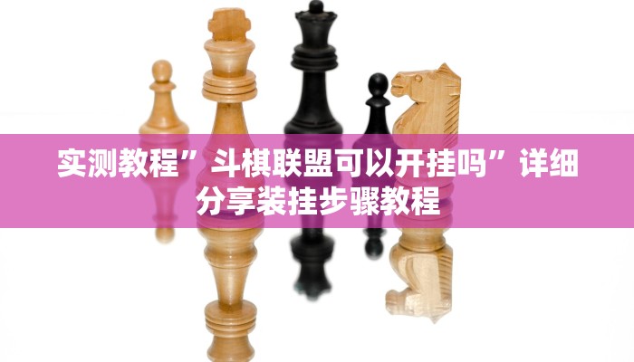 实测教程”斗棋联盟可以开挂吗”详细分享装挂步骤教程 实测教程”斗棋联盟可以开挂吗”详细分享装挂步骤教程