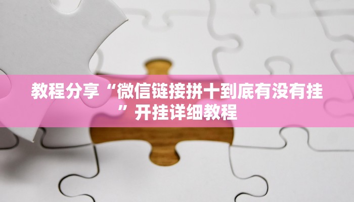 教程分享“微信链接拼十到底有没有挂”开挂详细教程 教程分享“微信链接拼十到底有没有挂”开挂详细教程