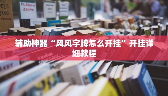 辅助神器“风风字牌怎么开挂”开挂详细教程