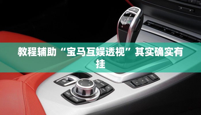 教程辅助“宝马互娱透视”其实确实有挂 教程辅助“宝马互娱透视”其实确实有挂